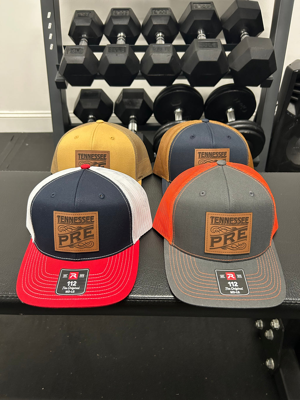 Trucker Hat w/ Leather Patch Desert Tan