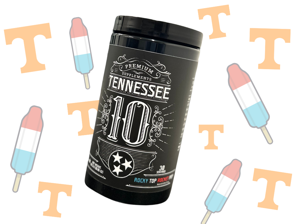 Tennessee 10 Rocky Top Rocket Pop Pre Workout