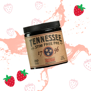 Tennessee Stim Free Pre Workout 1796 -Sevierville Strawberry
