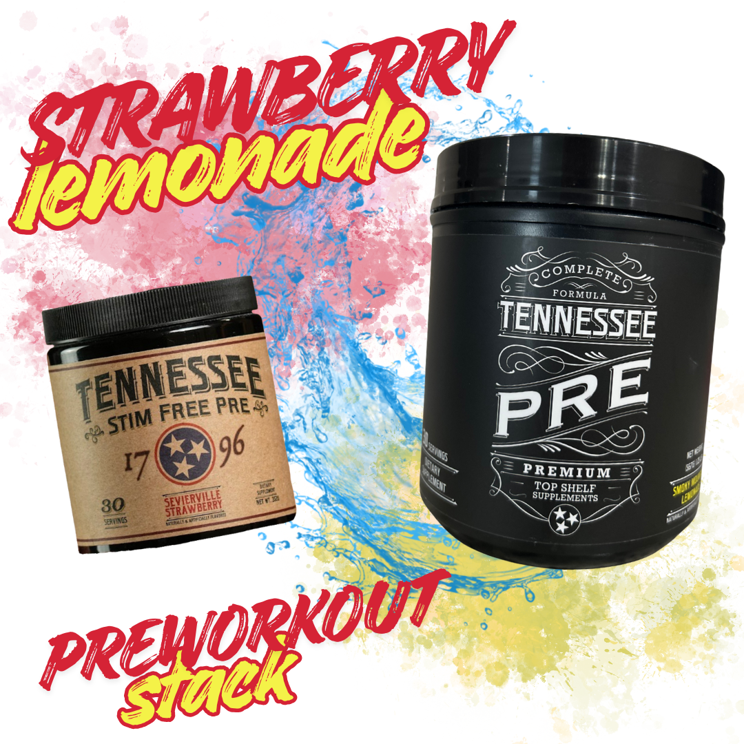 Strawberry Lemonade Pre Workout Stack Limited Run!